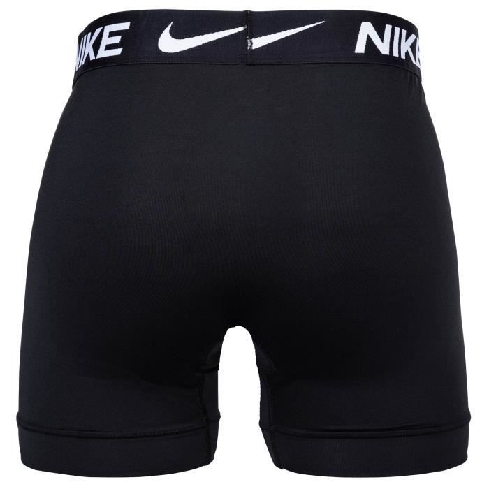 Calzoncillos bóxer Nike para hombre - Paquete de 3 - Negro - Poliéster