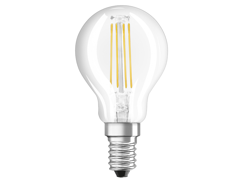 Żarówka LED E14 4W z ciepłą barwą  światła