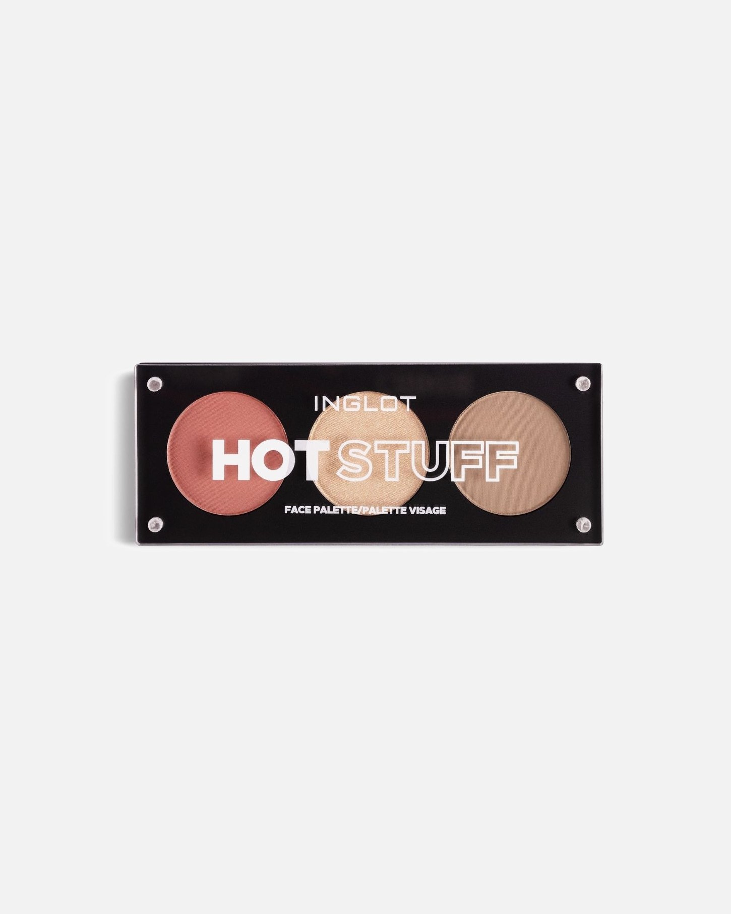 Inglot set za šminkanje Hot Stuff paleta za lice - 7 g