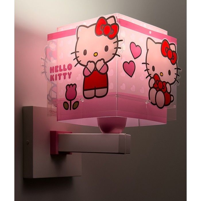 Dalber Applique murale pour enfants Hello Kitty enfants