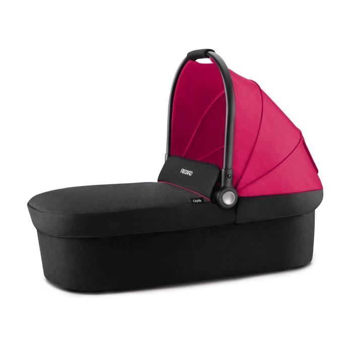 Nacelle Poussette Bébé Citylife - RECARO - Rose - Groupe 0 - Avec réducteur