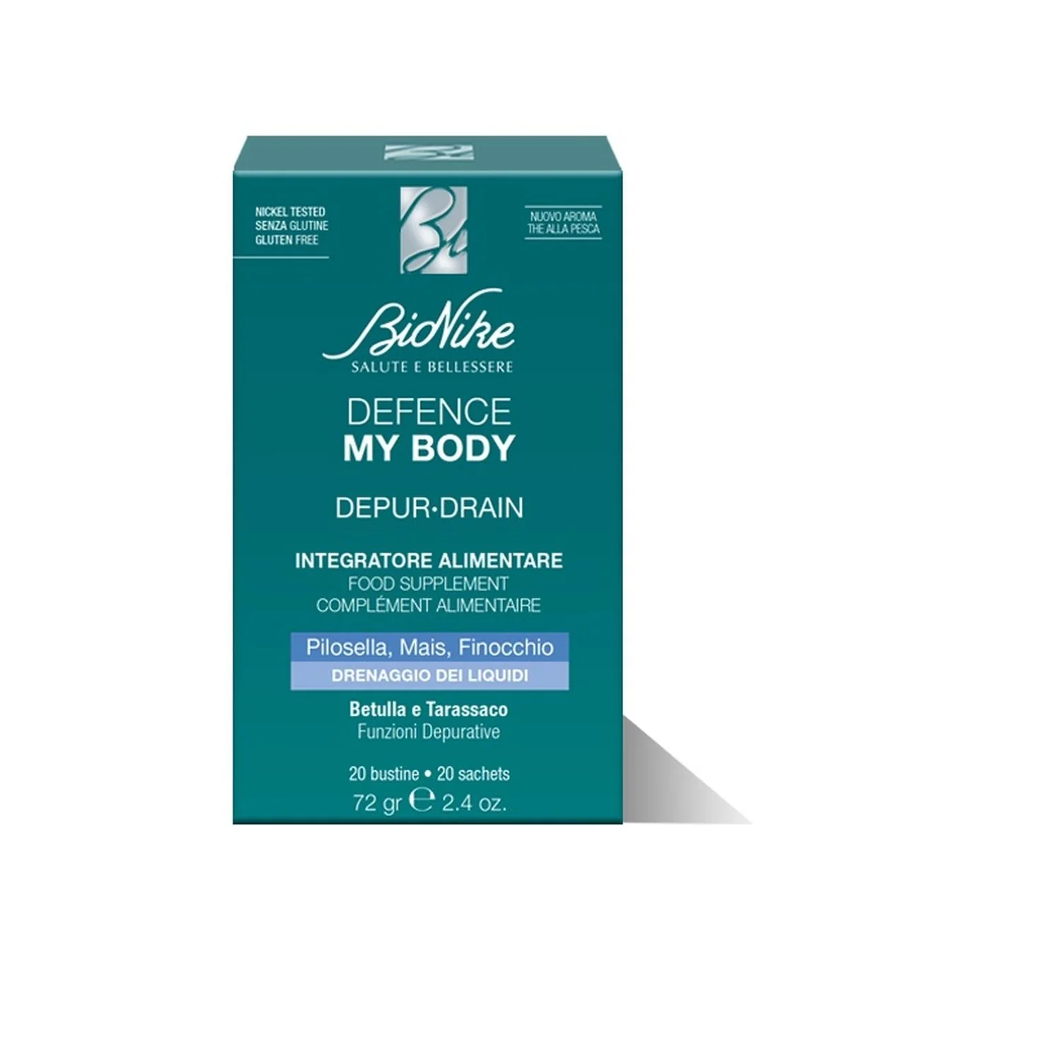 Defence My Body DepurDrain Integratore alimentare - Integratore Corpo e Detox, Integratore Drenante, Integratore Controllo del Peso