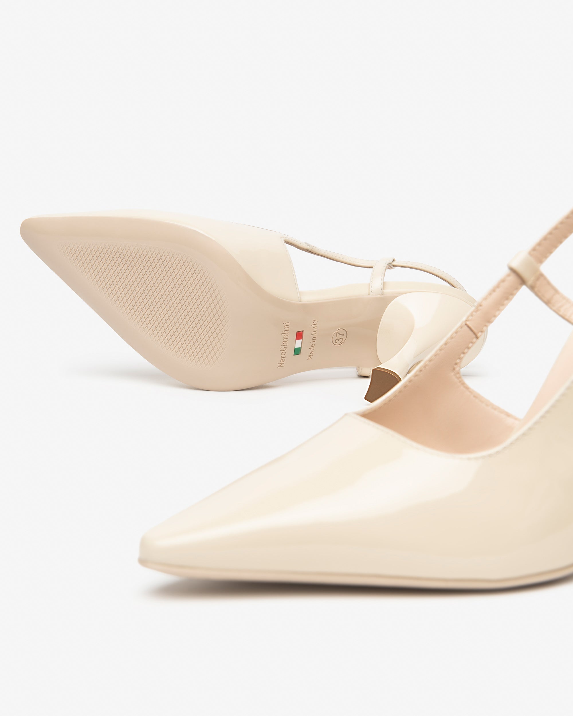 Damen-Slingback aus Leder