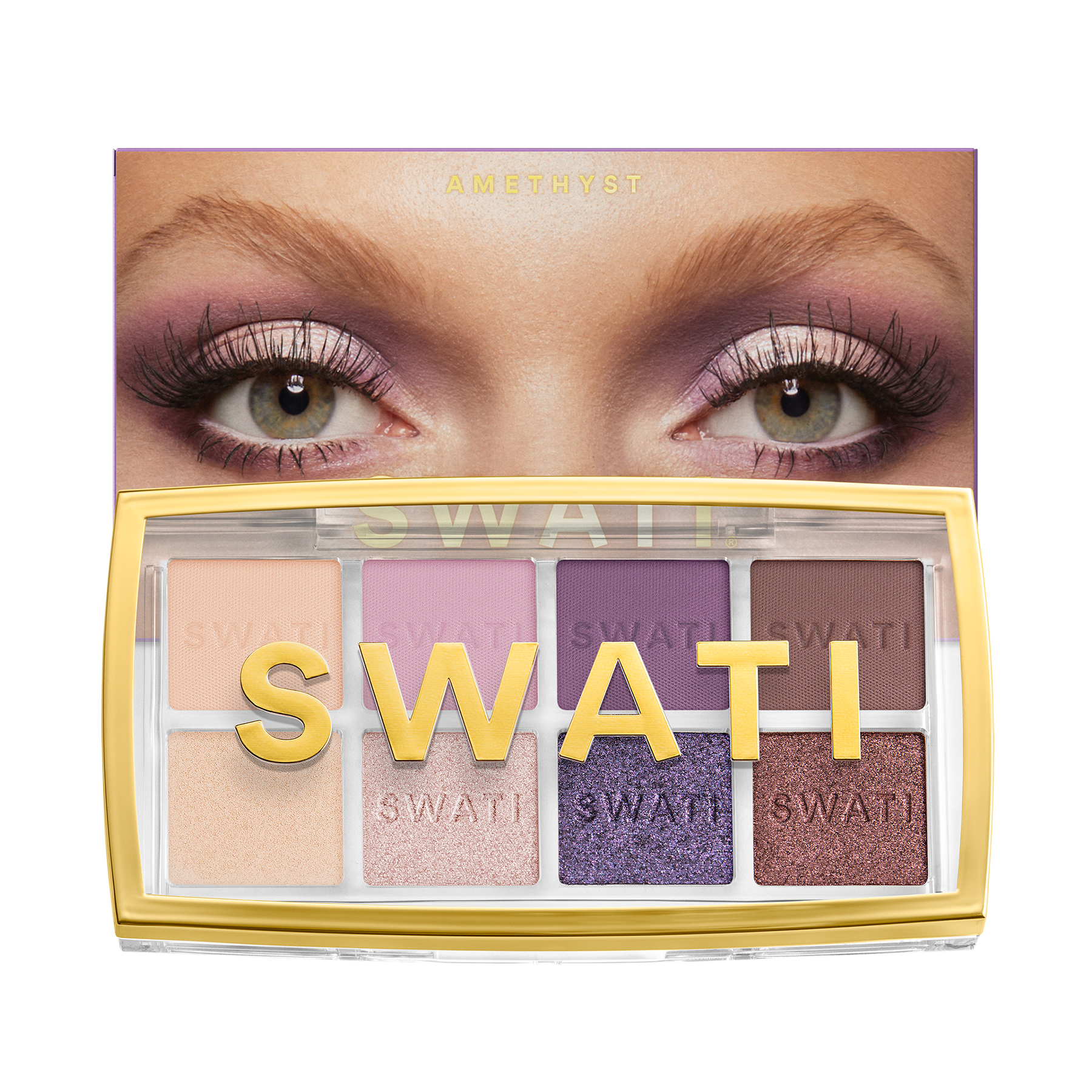 Paleta cieni do powiek Amethyst – SWATI Cosmetics