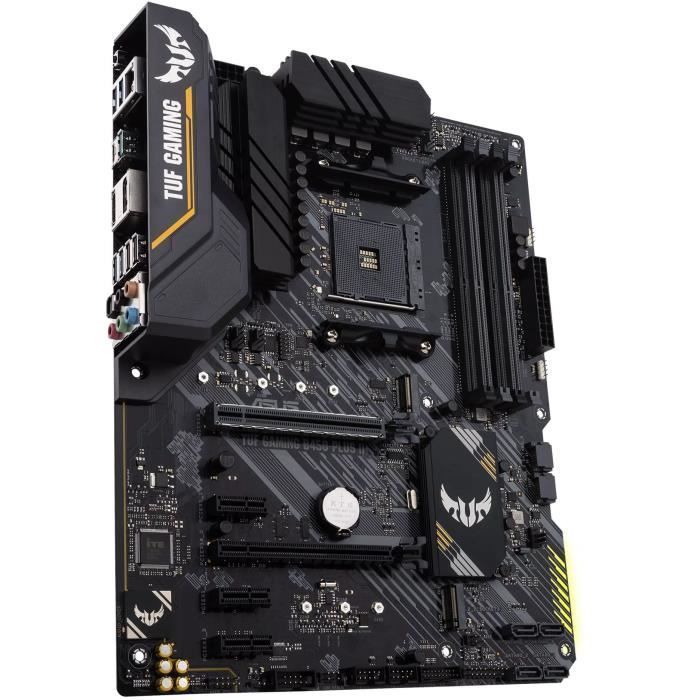Placa-mãe - ASUS - TUF GAMING B450-PLUS II - AMD B450 - Soquete AM4 ATX