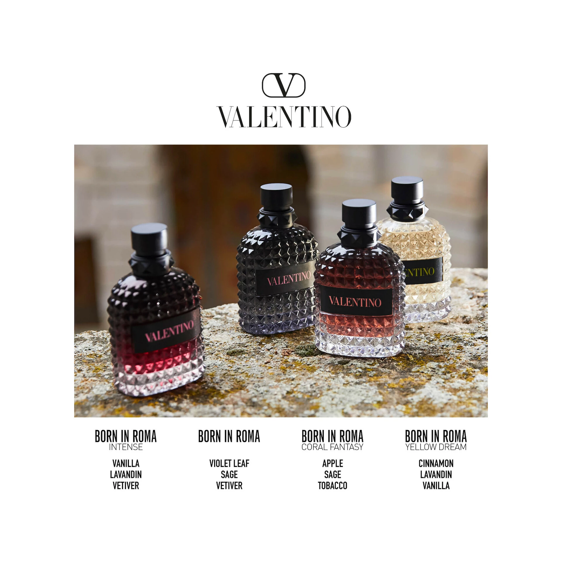 Uomo Born In Roma Intense 100 ml - Valentino