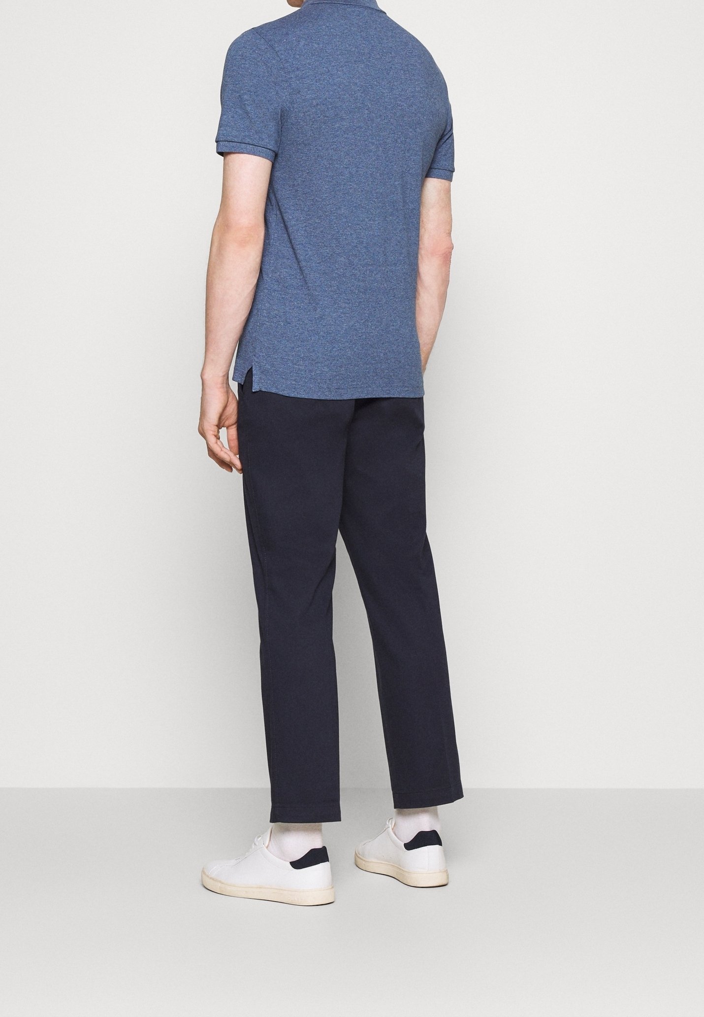Lacoste poloshirt - gemêleerd blauw