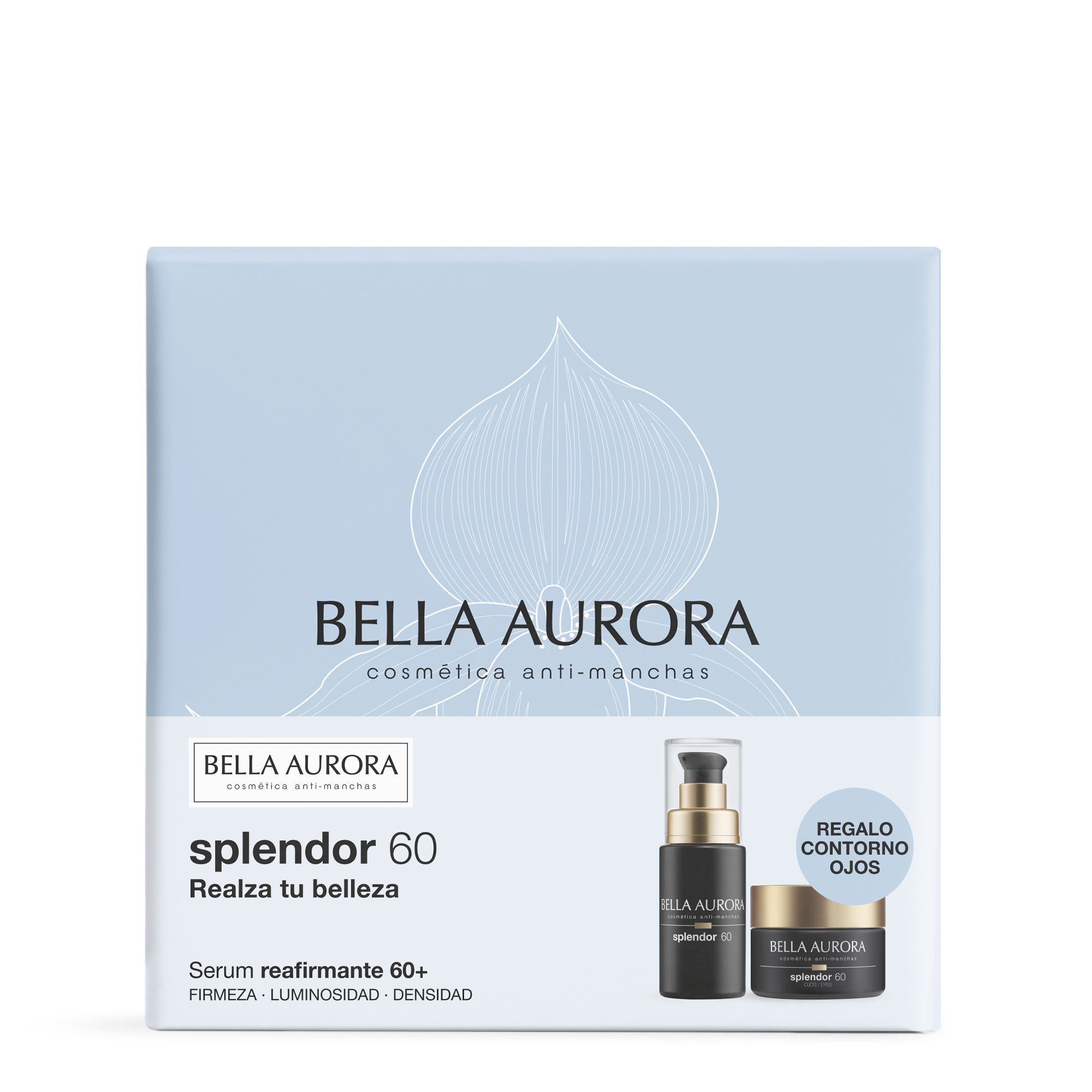 Splendor serum za učvršćivanje kože, pakovanje od 60 komada, za obnovu gustine kože oko očiju, setovi kozmetike
