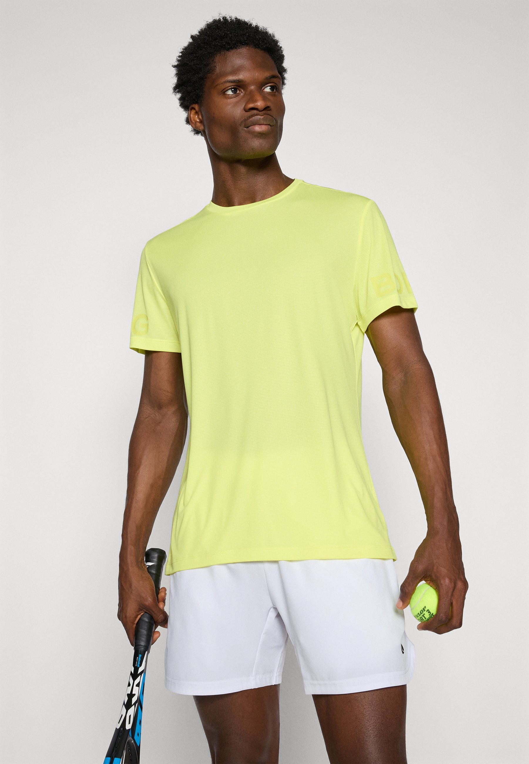 Björn Borg LIGHT - T-shirt stampata - lemon tonic