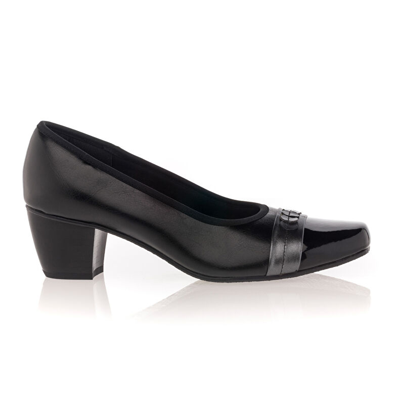 Schwarze Damen-Komfortschuhe