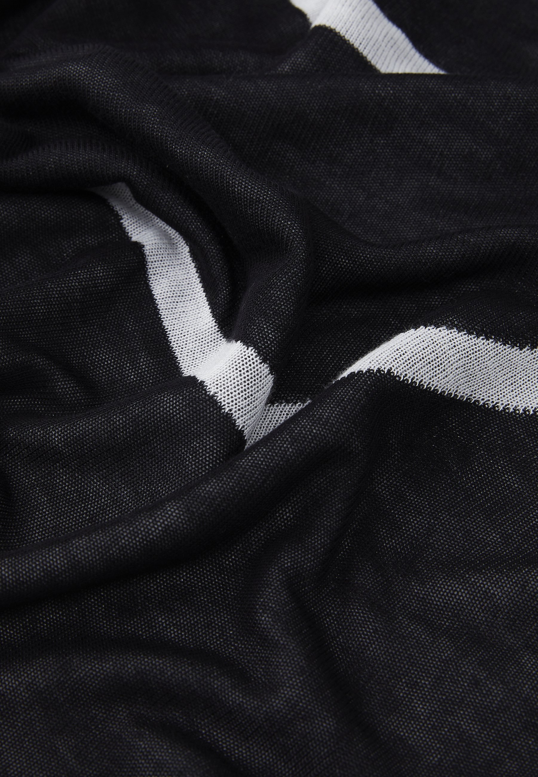 Vero Moda VMLIMA VIERKANTE SJAAL - Sjaal - zwarte details/havermout