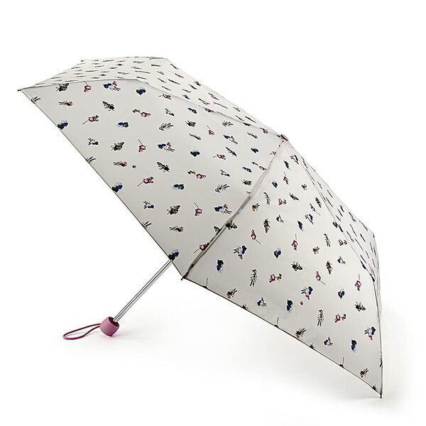 Fulton Superslim 2 Regenschirm mit Froschmotiv