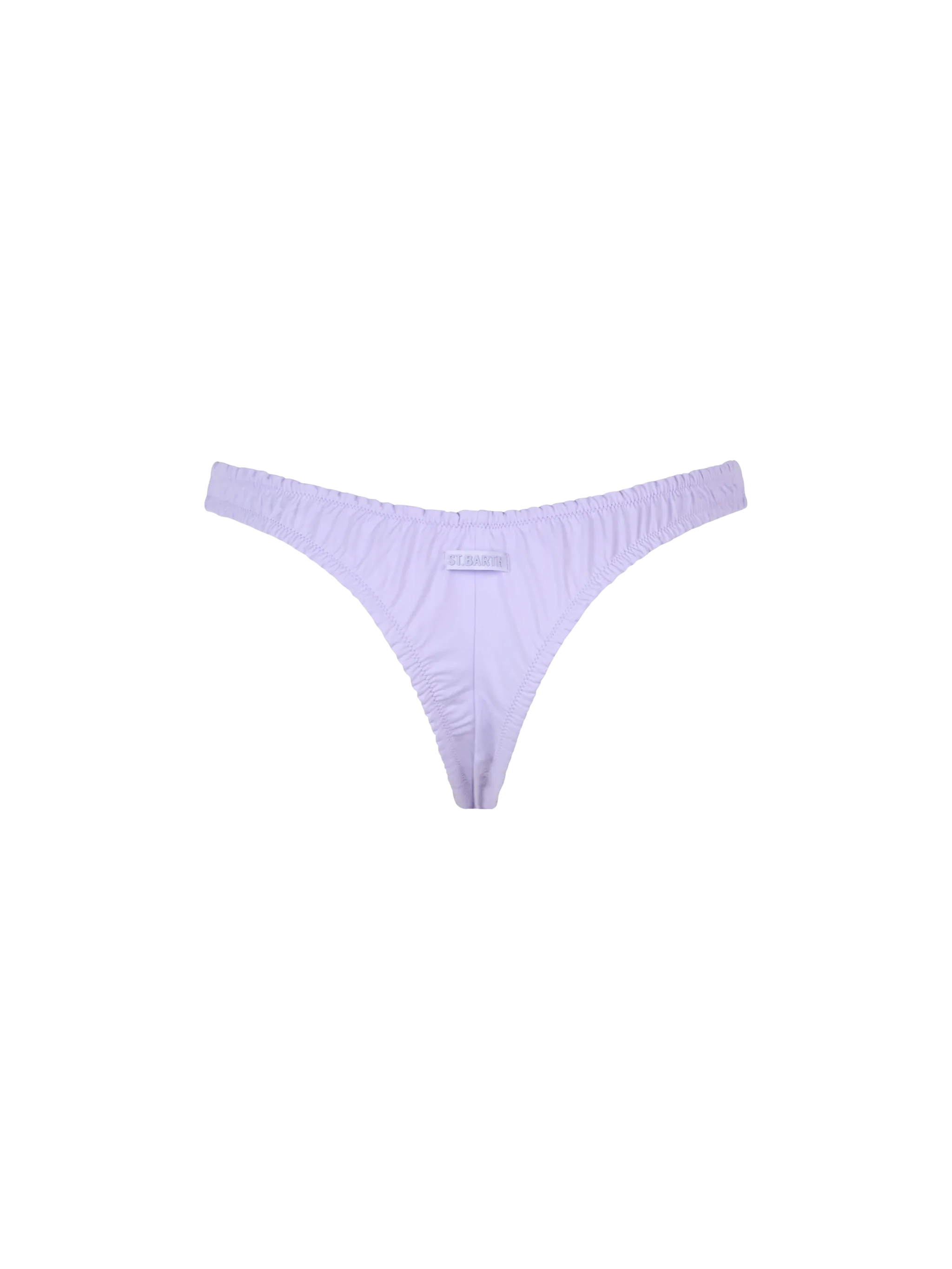 Braguita de baño lila de corte alto para mujer de Nalu