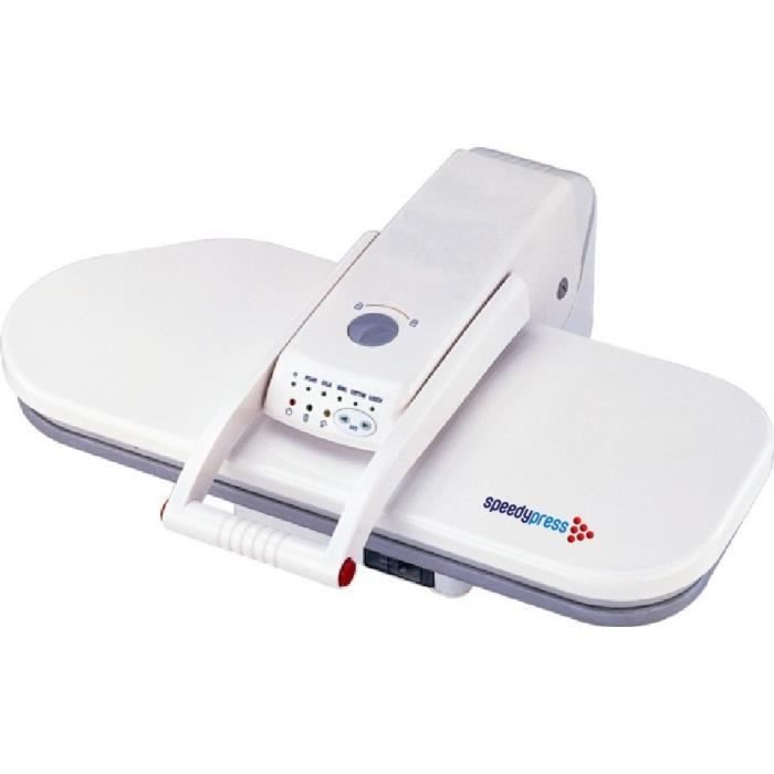 Große Dampfbügelpresse (64 cm x 27 cm, 1400 Watt) mit Zubehör – 12 Monate Garantie