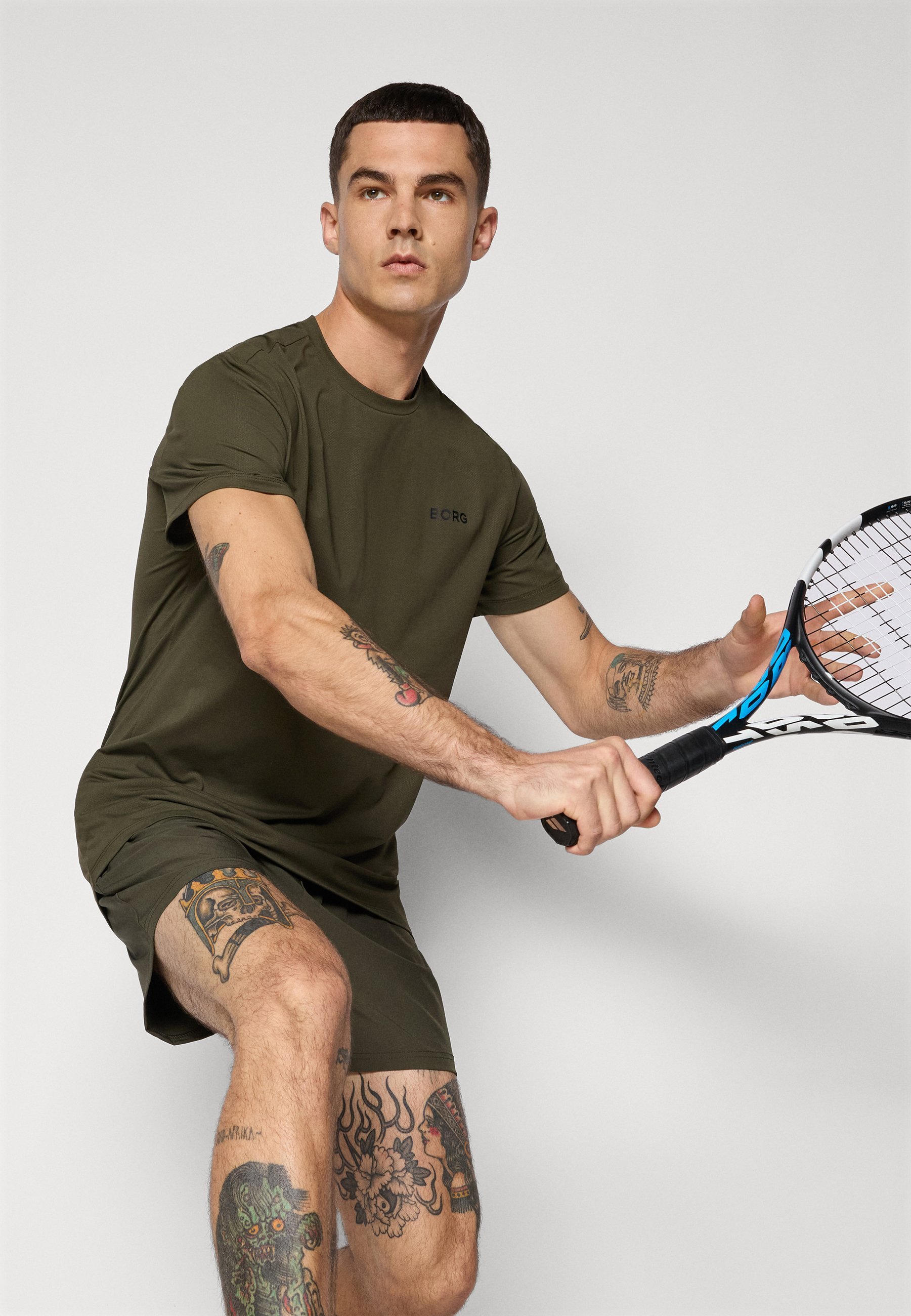 Björn Borg ESSENTIAL ACTIVE TRAINING - T-skjorte - black