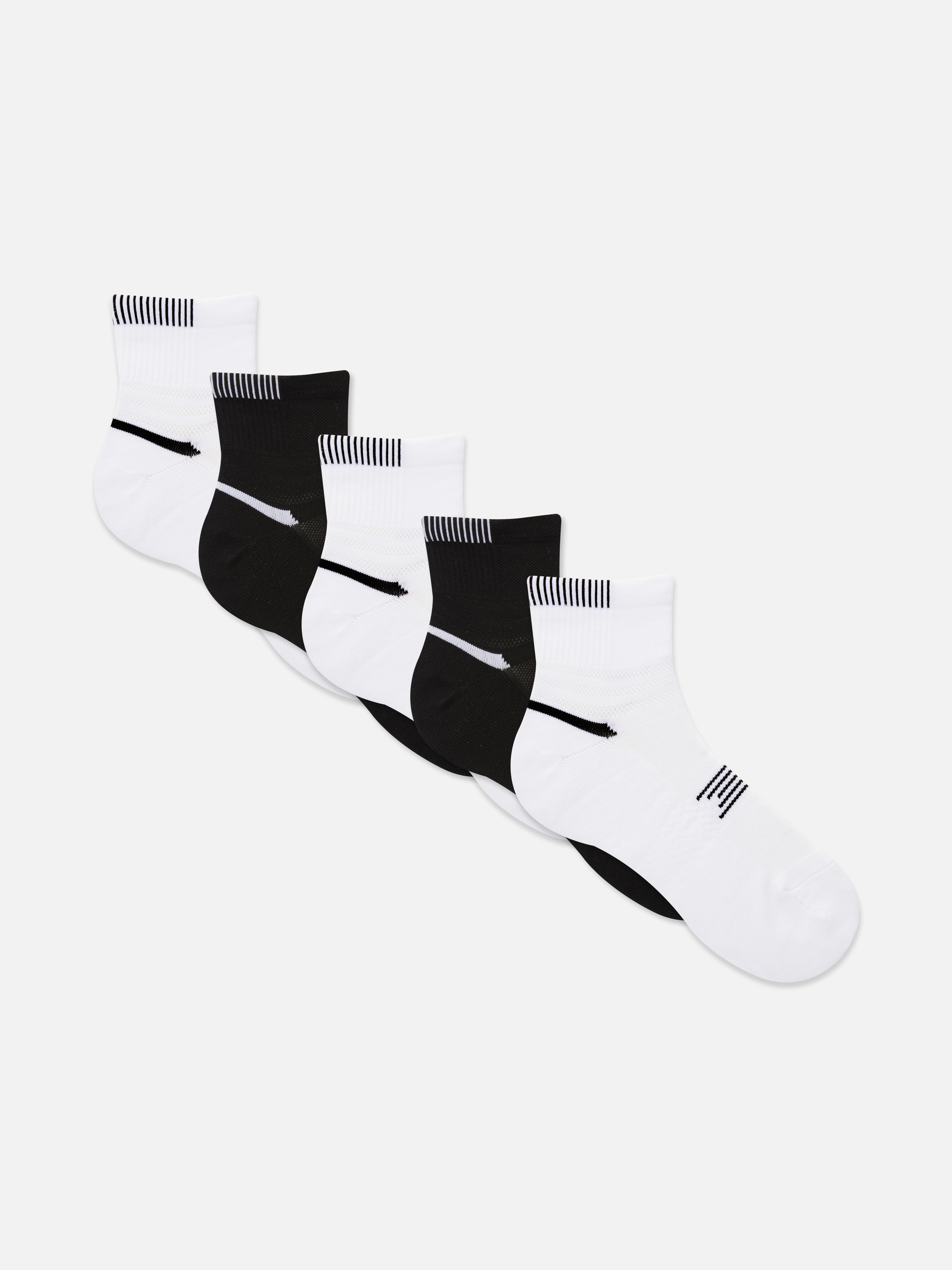 Șosete sport scurte, 5 perechi. Aceste șosete până la gleznă sunt perfecte pentru a-ți rafina look-ul sportiv.