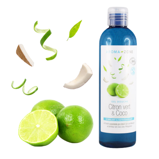 Gel douche Citron vert & Coco BIO