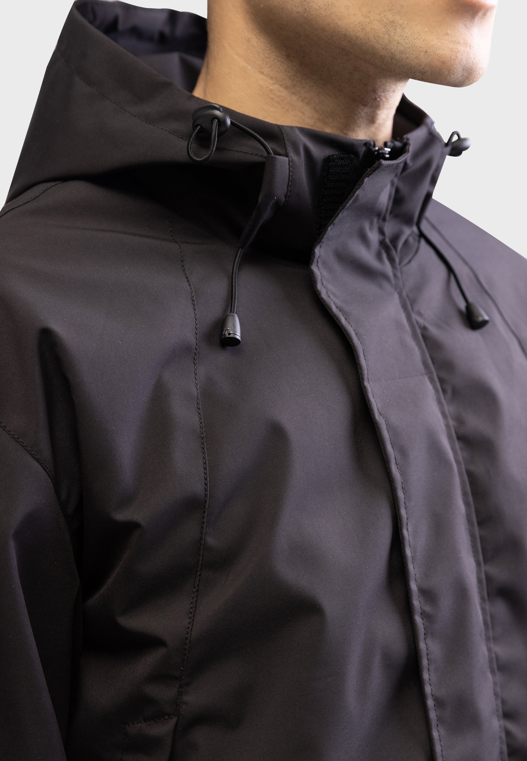 Redefined Rebel JAMIE JACKET BOXY - Waterdichte jas - zwart