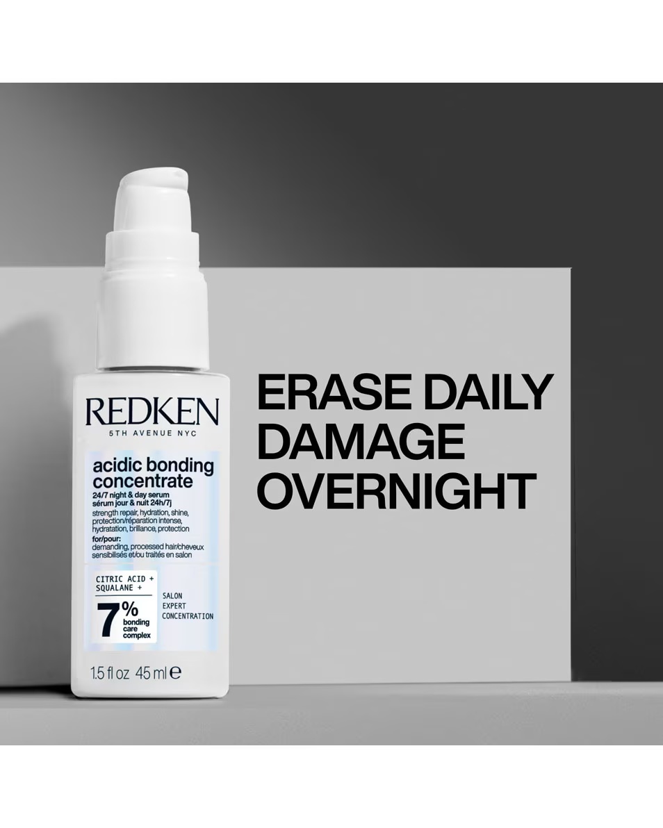 Ser REDKEN Acidic Bonding Concentrate 24/7 zi și noapte - pentru păr deteriorat