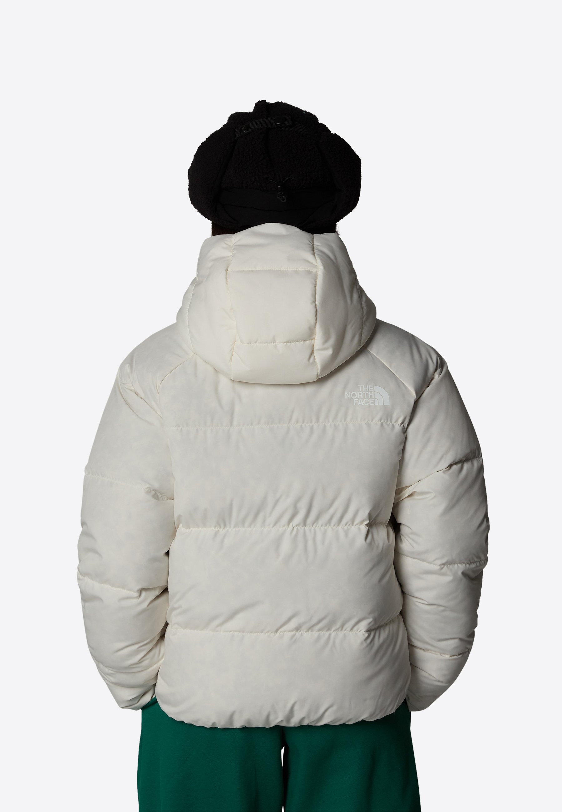 The North Face G NORTH DOWN HOODED JACKET - Donsjack - wit duin