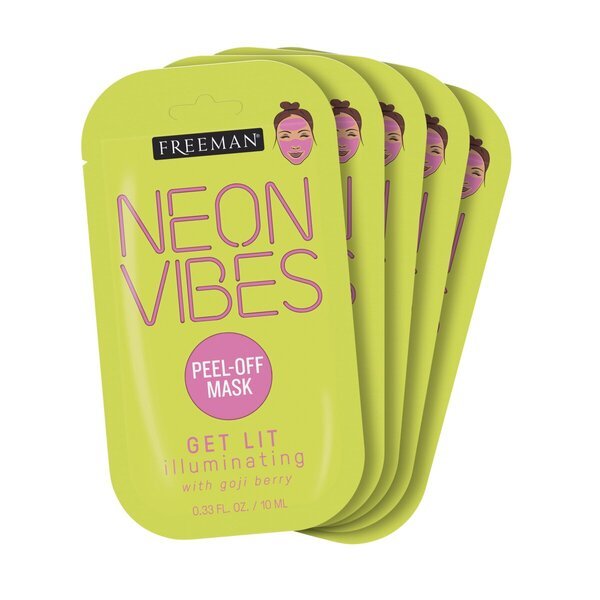 Freeman Neon Vibes Get Lit маске за љуштење<br>5 комада