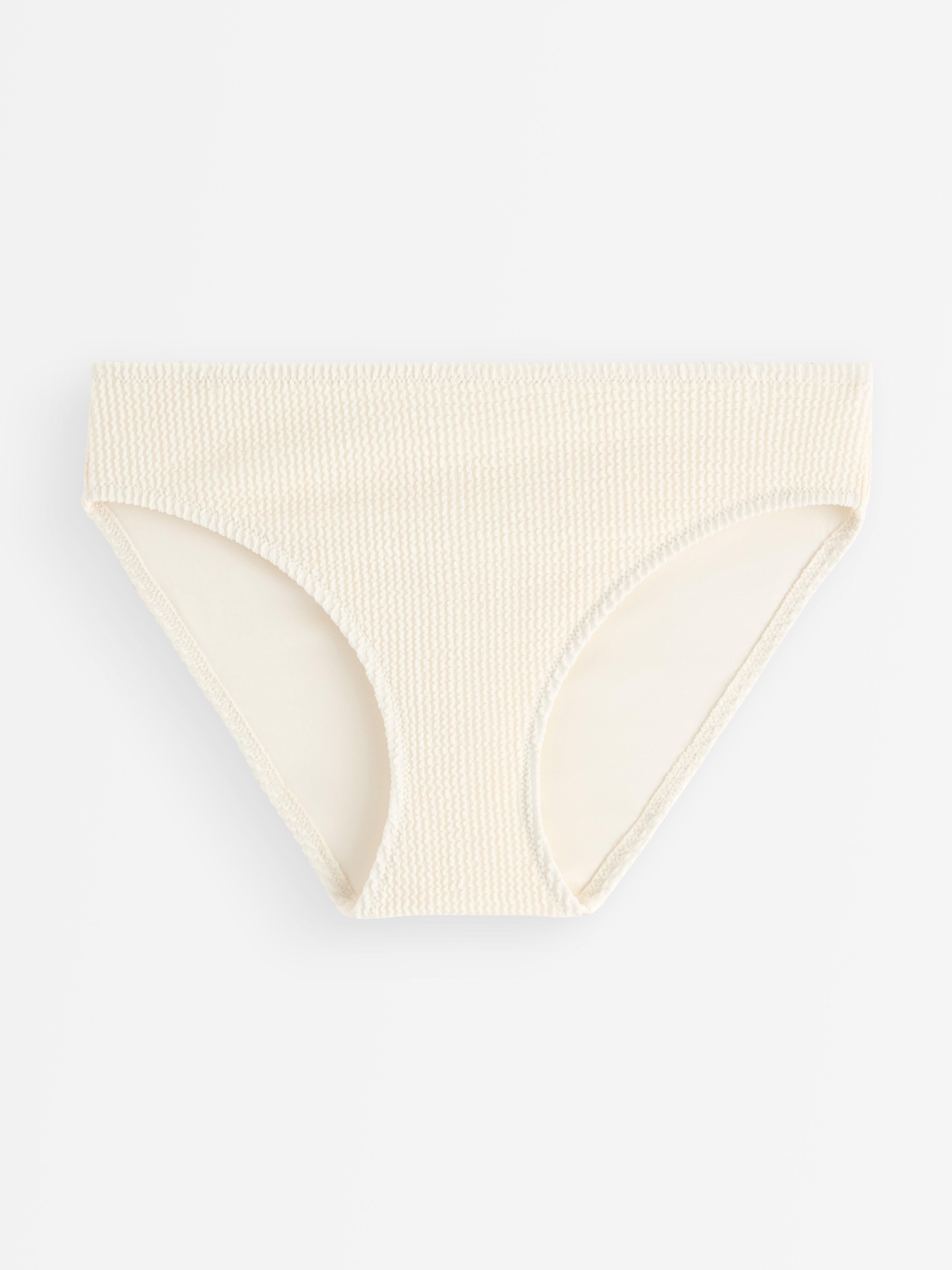 Bikini Krinklad blanco claro