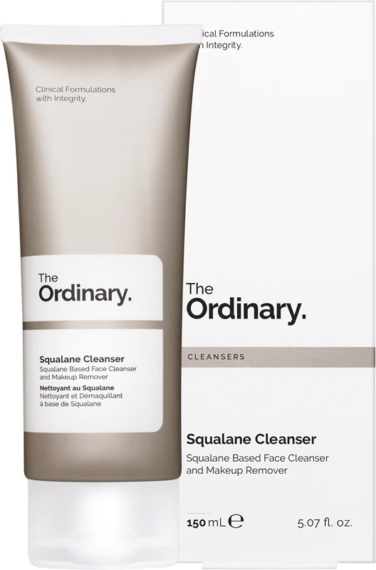 De Ordinary Squalane Cleanser is een hydraterende make-upremover.