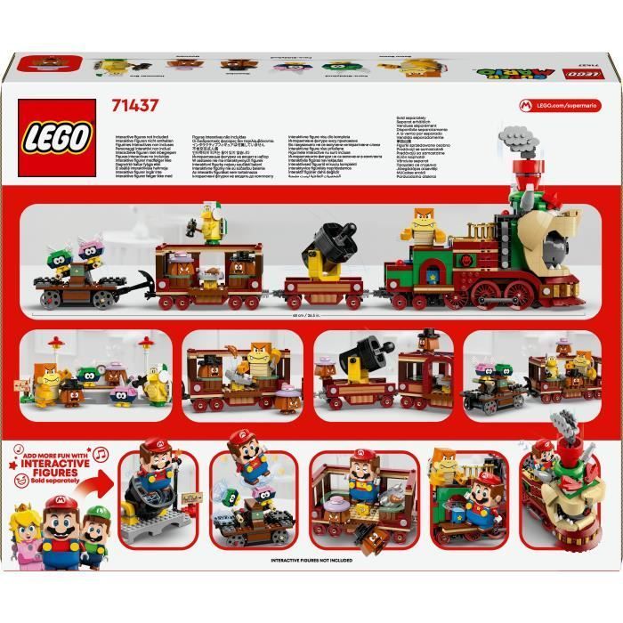 LEGO® Super Mario 71437 Bowser Express Train - Toy with Nintendo® Characters