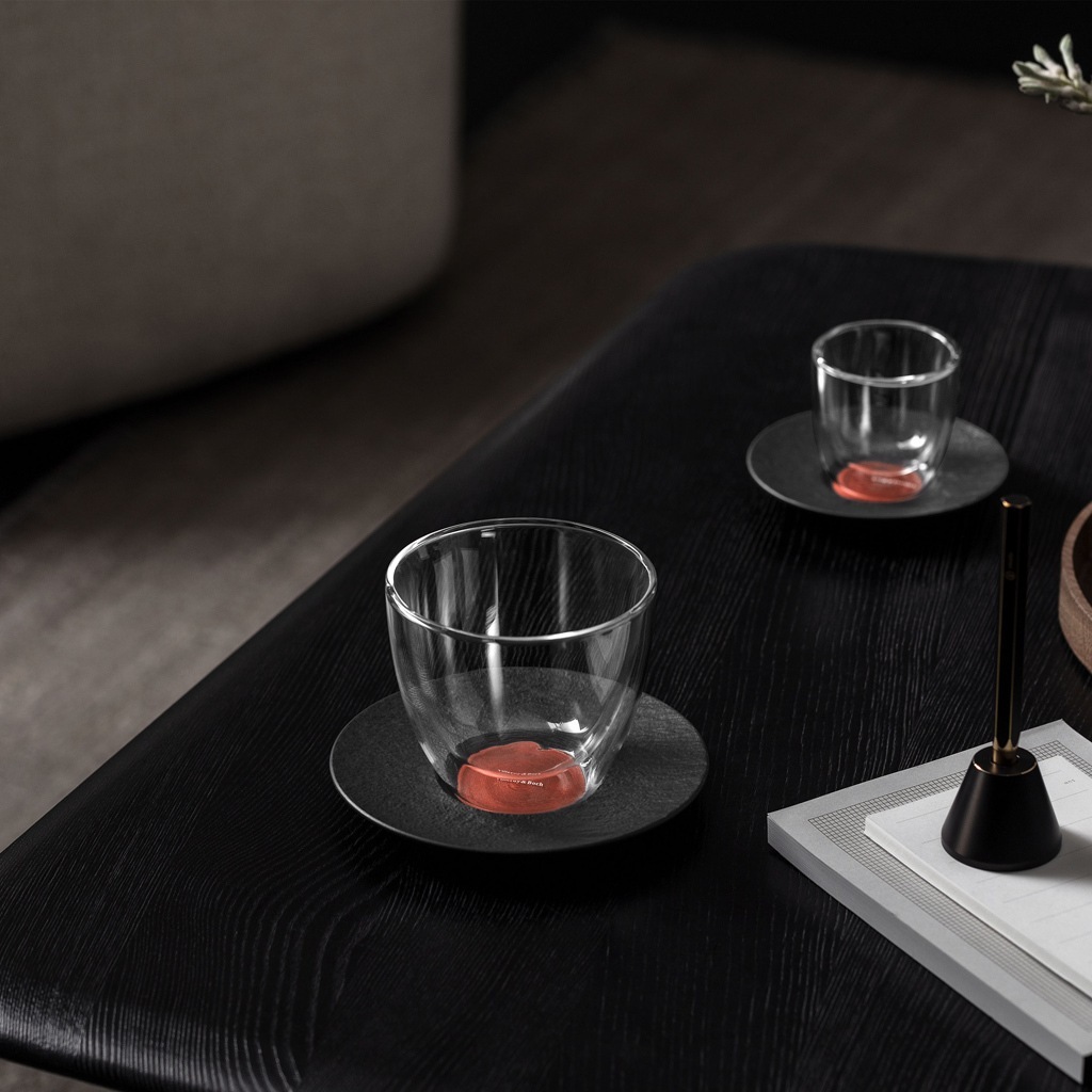 Villeroy & Boch puodelis/untertasse, Modell Rock Glow – 1 pakuotė