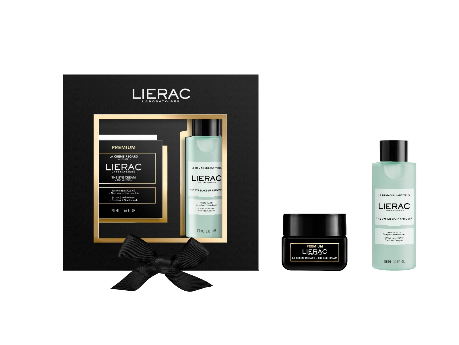 LIERAC Coffret Premium Lierac Crème Yeux + Démaquillant Contour des Yeux