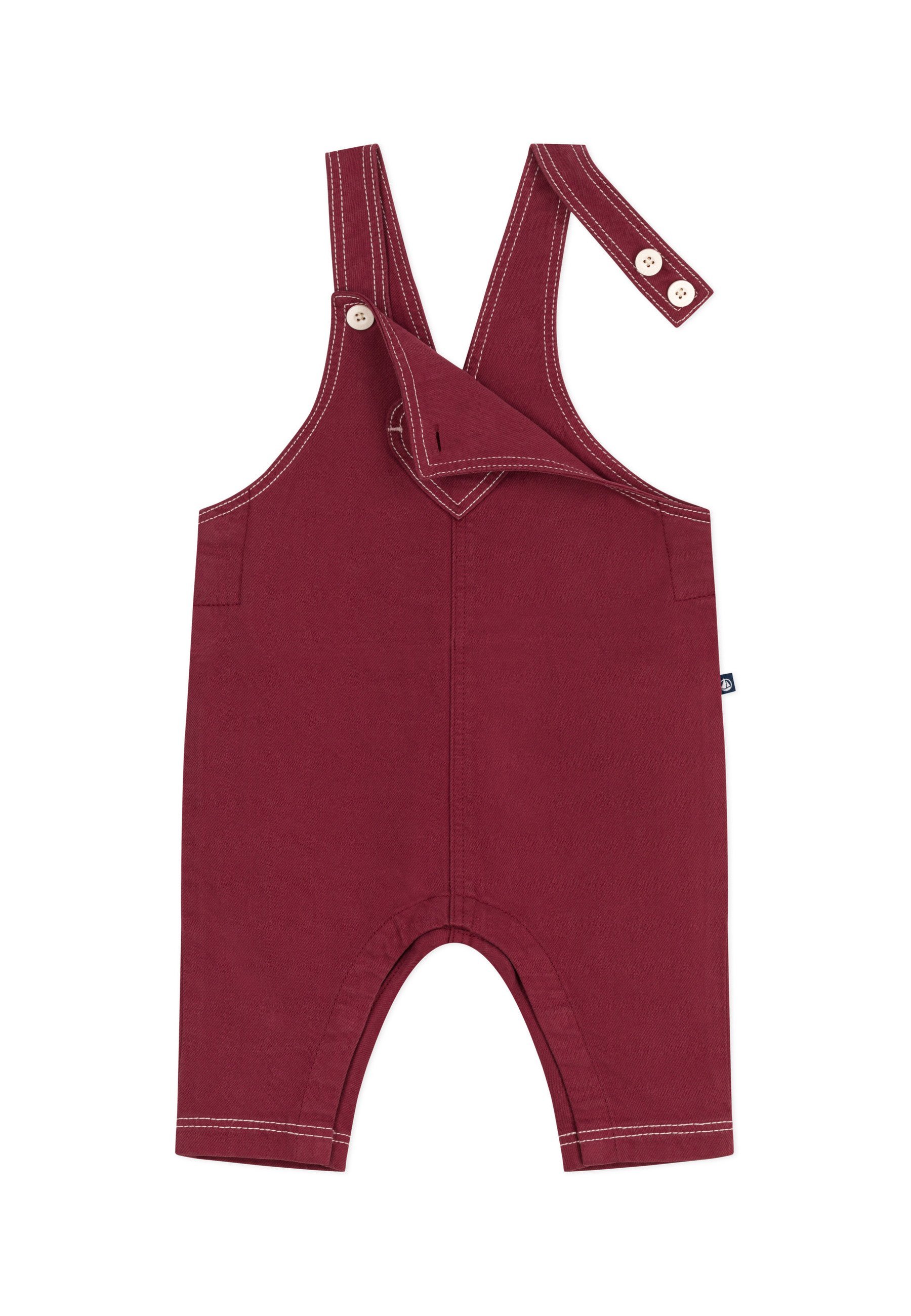 Petit Bateau Dungarees - amarante