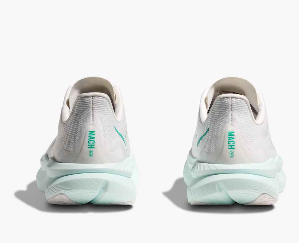HOKA Mach 6 Bianco / Goccia