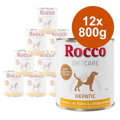 Rocco Diet Care Hepatic – Kurczak z płatkami owsianymi i serem wiejskim