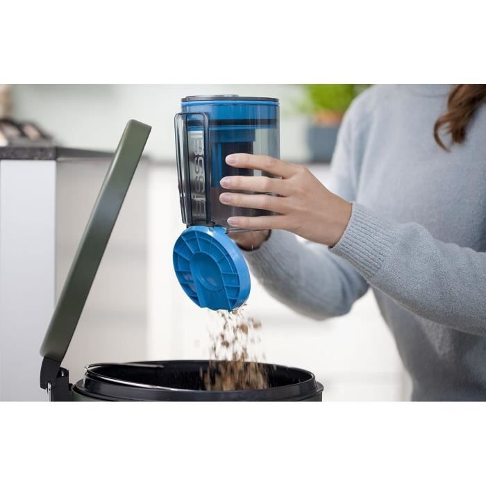 BISSELL 1977N Vac&Steam - Aspirapolvere e pulitore a vapore con filo - Per pavimenti duri, piastrelle, parquet - Funzione di regolazione del vapore