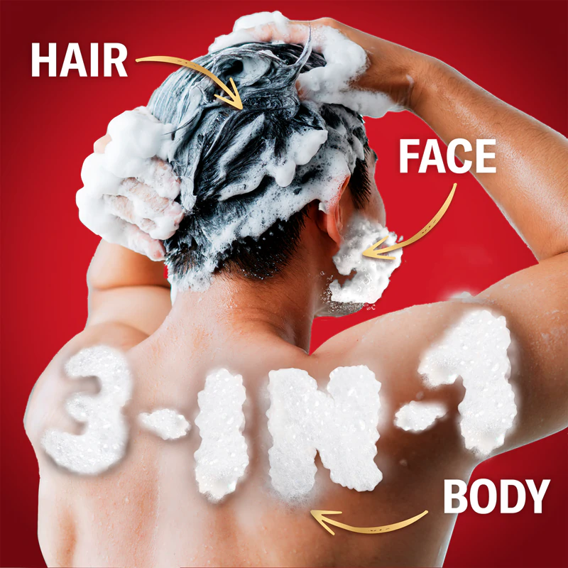 Gel de Banho e Cabelo Old Spice Bearglove