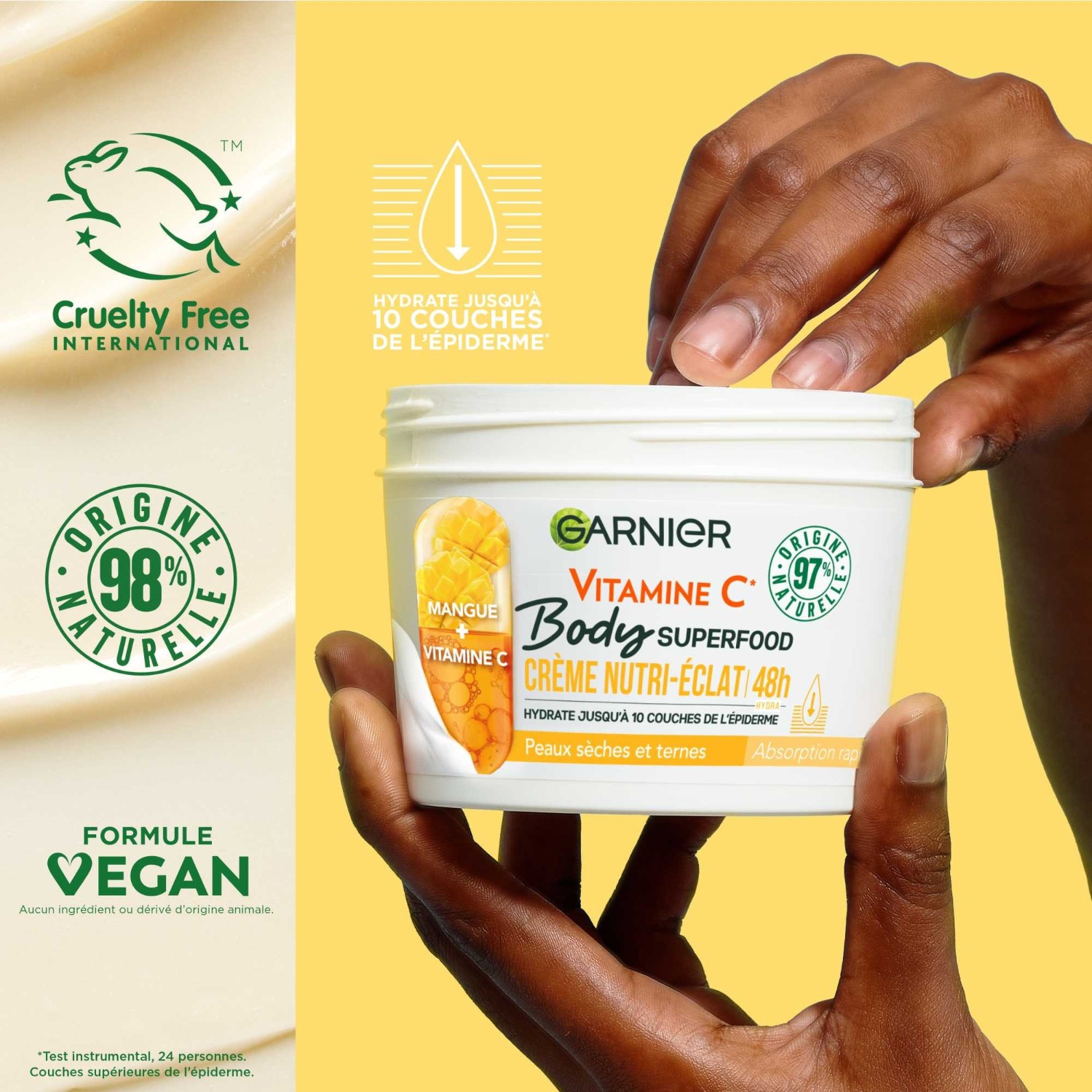 Garnier Crème nutri-éclat Mangue et Vitamine C