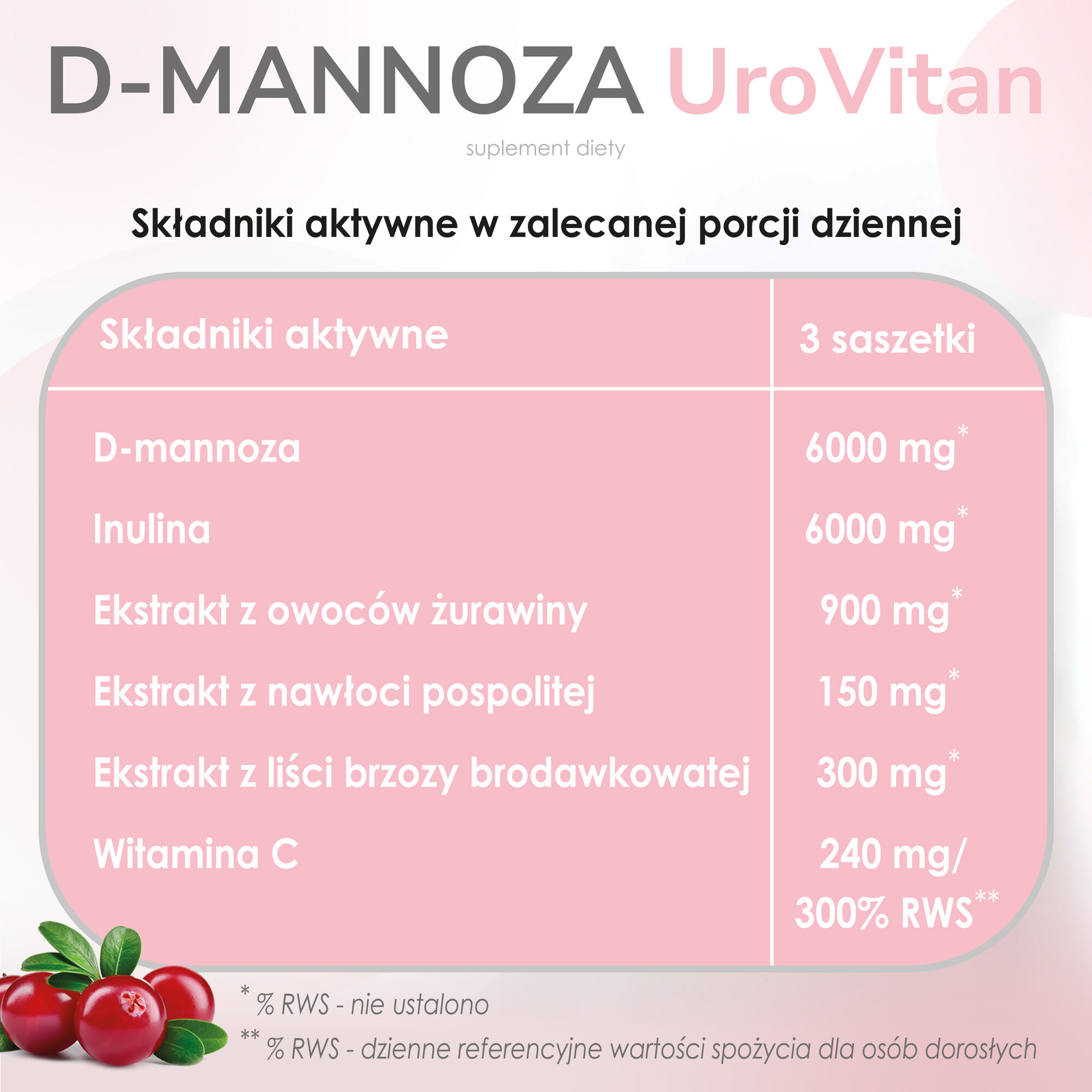 Кућни ормарић за лекове Д-маноза Уровитан