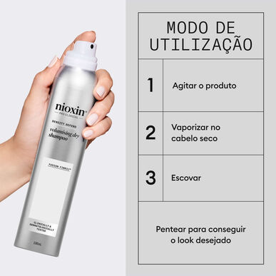 Nioxin Professionals Volumising Dry Density Defend Shampoo Volum Tørrsjampo 180 ml 180 ml