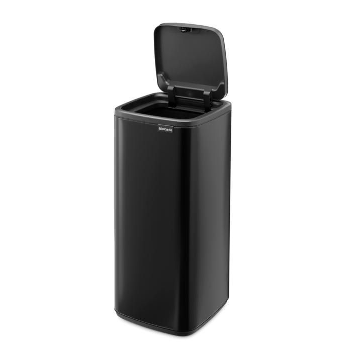 Brabantia Poubelle Bo Touch, 30 litres - Matt Black