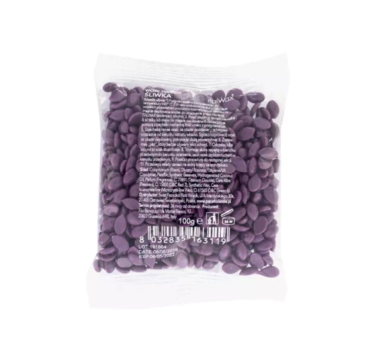 ITALWAX HOT FILM WAX WOSK DO DEPILACJI W GRANULKACH ŚLIWKA 100G