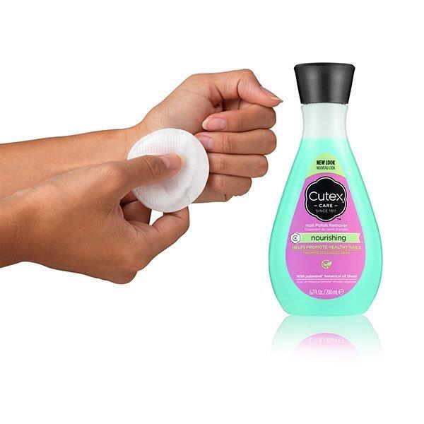 Cutex Odżywczy zmywacz do paznokci 200ml