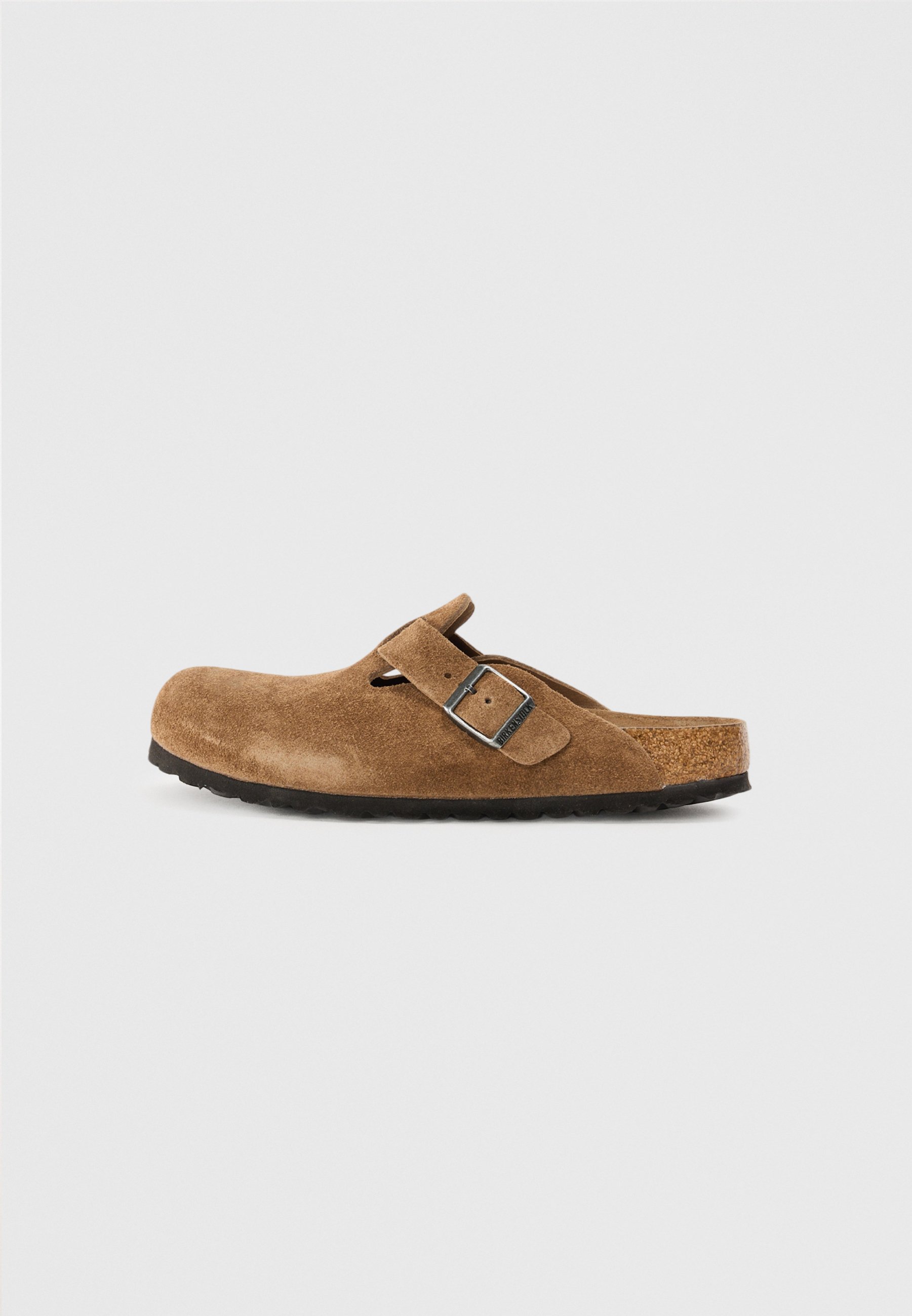 Birkenstock BOSTON UNISEX - Pantoletten - Dunkelbraun