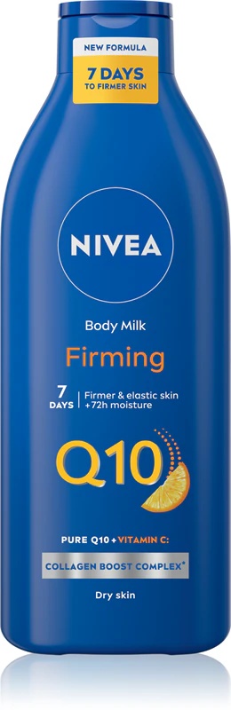 NIVEA Q10 Stangrininamasis kūno pienelis sausai odai