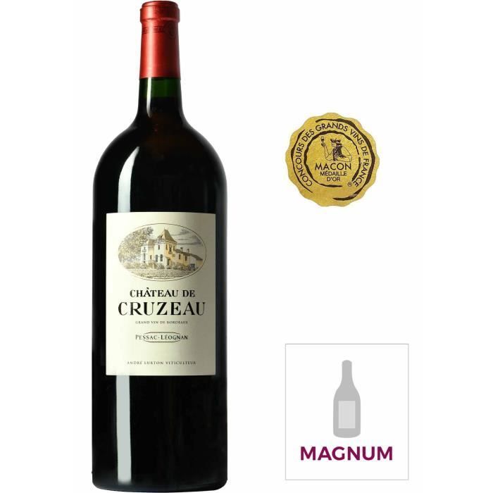 Magnum Château de Cruzeau 2021 Pessac Léognan – Bordeaux-Rotwein