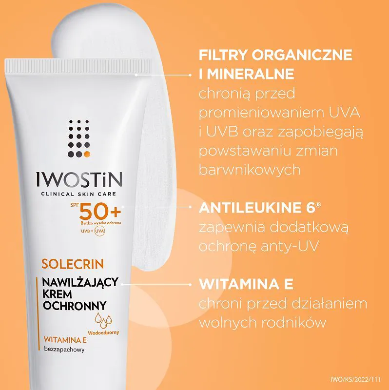 Iwostin Solecrin Krem ochronny SPF 50+