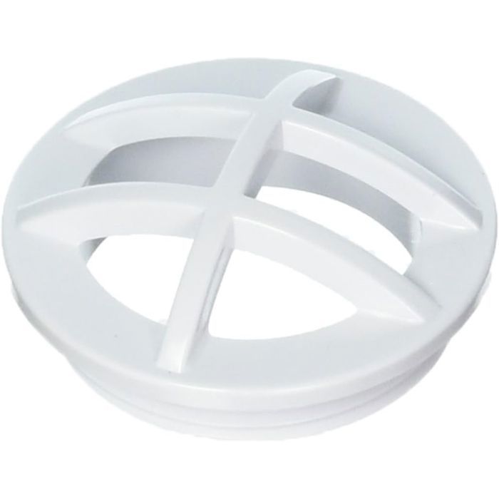 Rejillas de seguridad roscadas de repuesto - AQSACOKIYA - Hayward sp1026 - Accesorios de entrada para piscinas, spas y bañeras en color blanco.