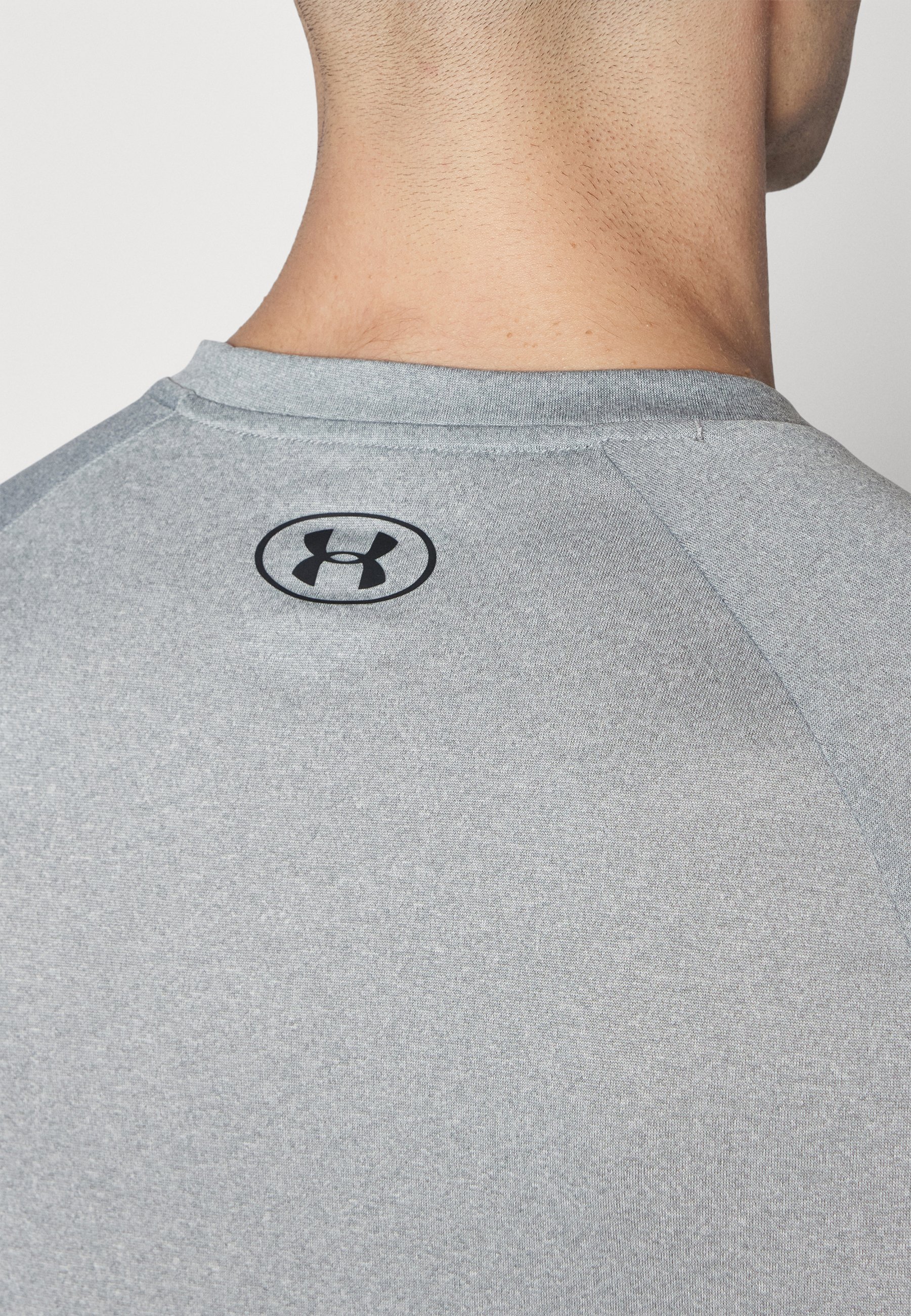 Under Armour TECH 2.0 - Koszulka sportowa - stalowy jasny melanż/czarny