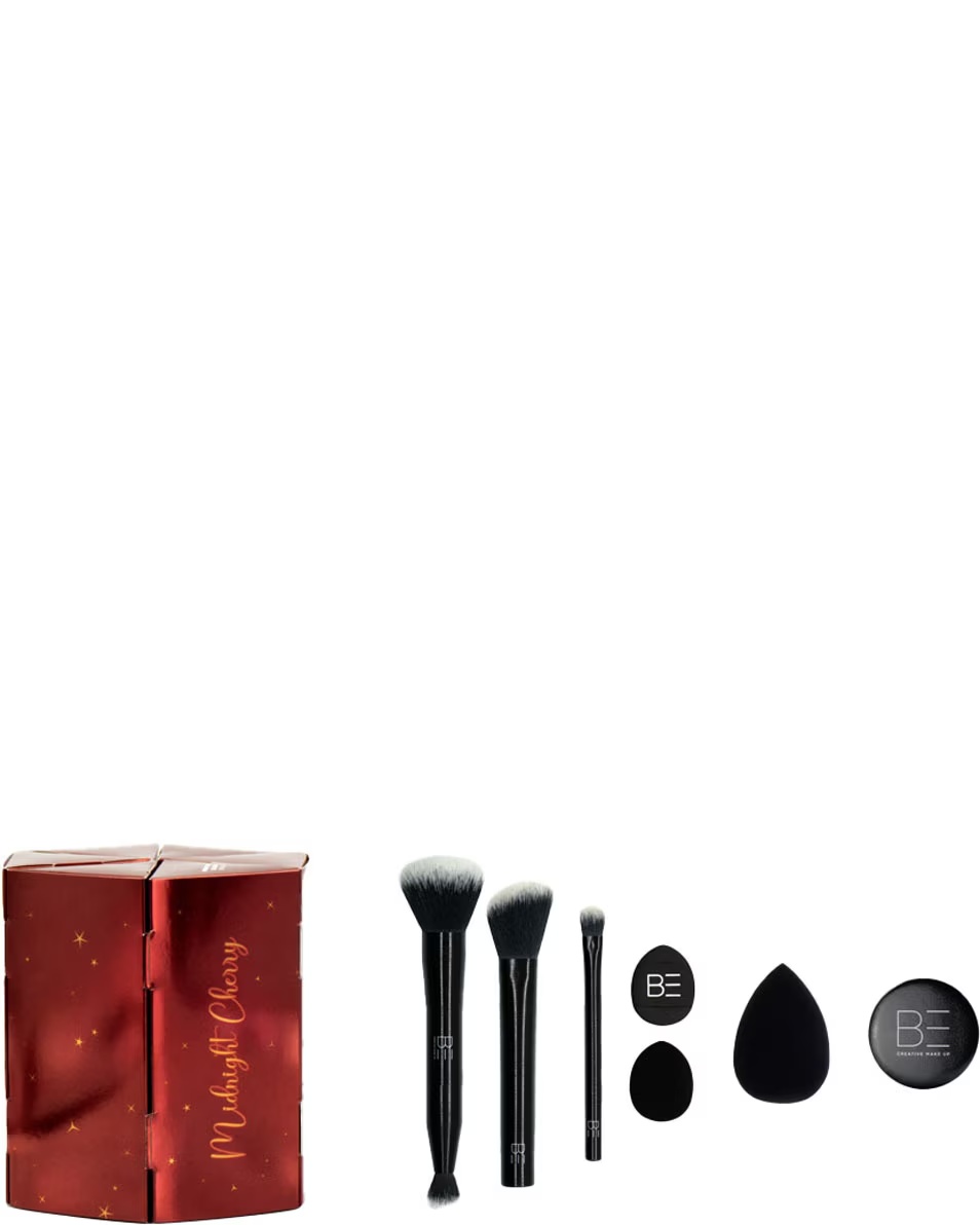 BE CREATIVE MAKE UP Midnight Cherry kolekcija mini kistova