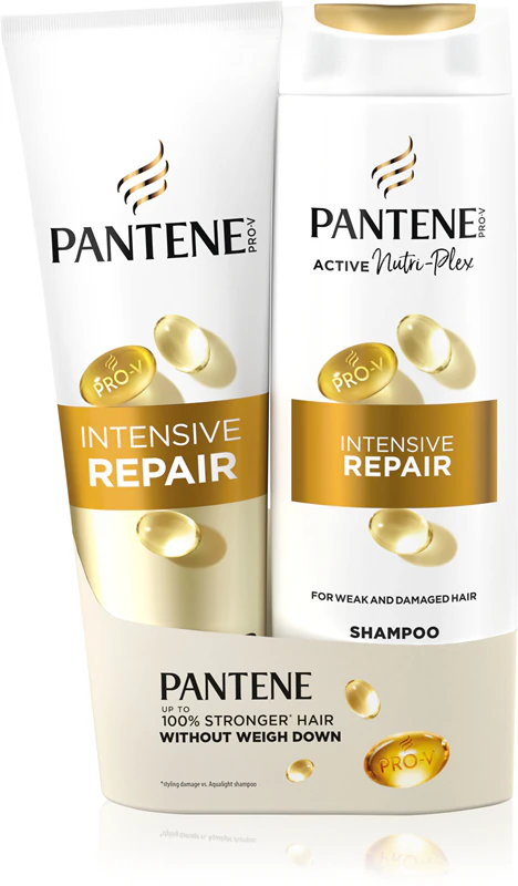 Kit de Reparação Intensiva Pantene Pro-V Active Nutri Plex para Cabelos Danificados