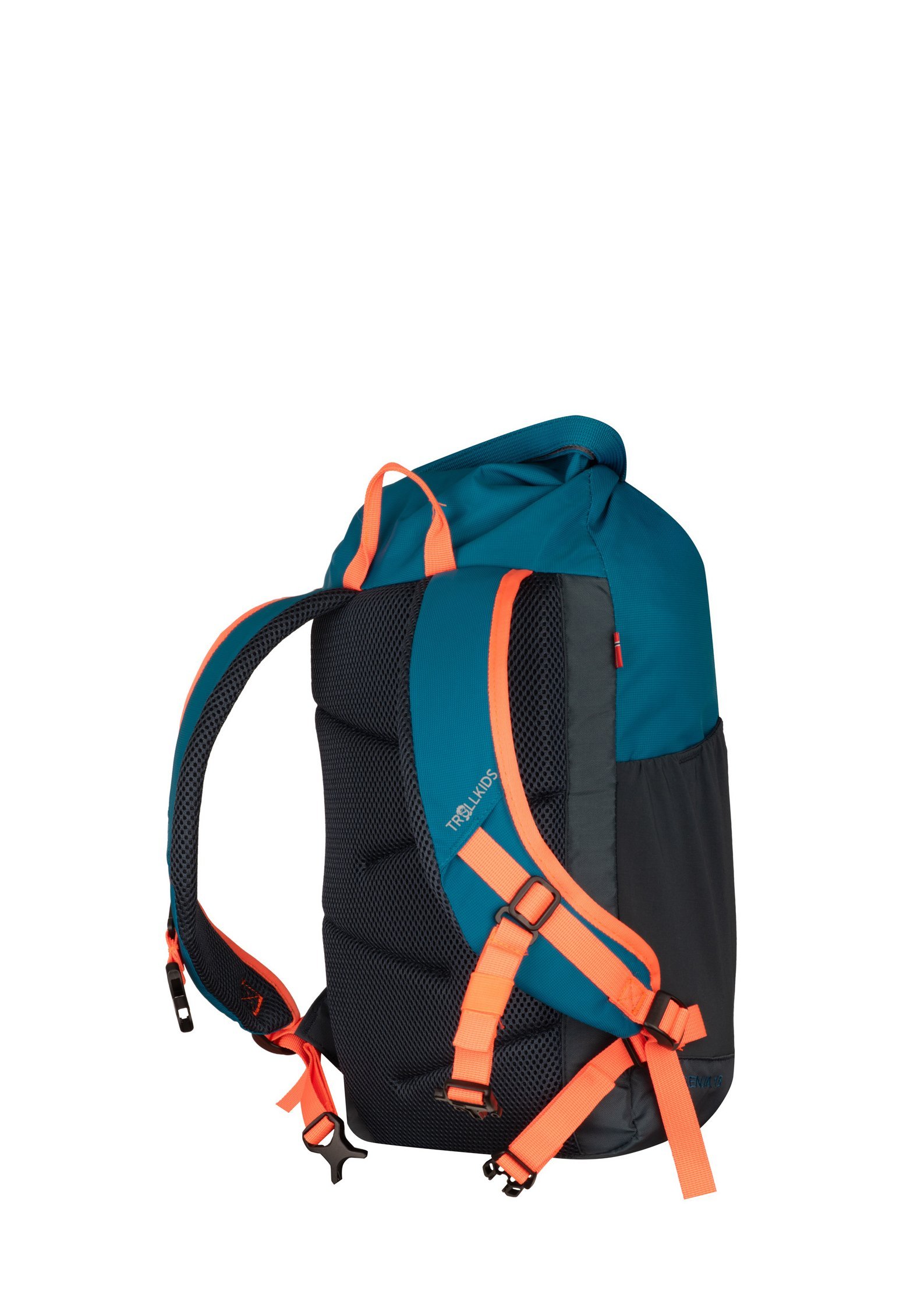 TROLLKIDS SENJA - Rugzak - atlantic blue/dark navy/glow orange